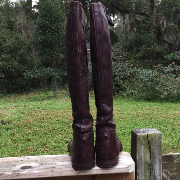 Vintage  brown customized field boots - Picture 3 of 8